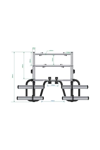 Enduro Bs260 Kısa Çeki Oku Uyumlu Karavan Bisiklet Taşıyıcı - Kayar Sistemli 60kg