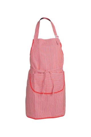 Cerva Venüs Önlük Kırmızı-beyaz