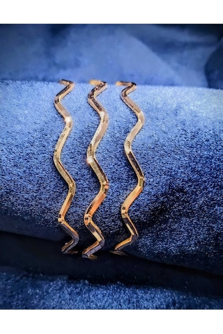 Sevim Gold 22 Ayar 10 Gram Yatırımlık Ajda Zigzag Bilezik. Işçiliksiz. Farklı Ölçü Için Mesaj Atınız