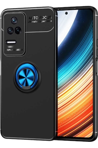 Xiaomi Poco F4 Kilif Zore Ravel Yüzüklü Silikon Kilif 563109533