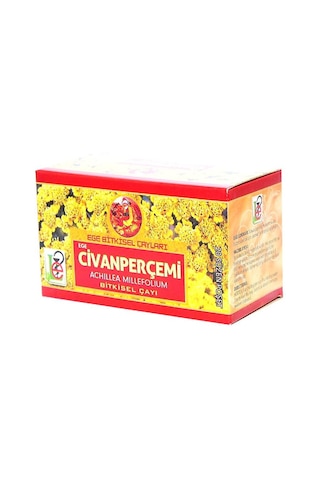 Ege Bitkisel Çayları Civanperçemi Otu Bitki Süzen Poşet Çay 20 x 1.5 G