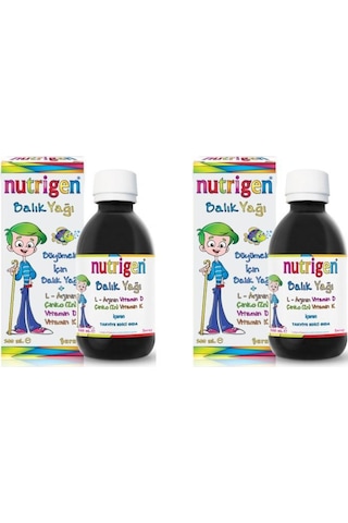 Nutrigen Balık Yağı Şurup 2 Adet