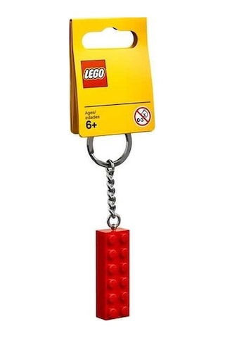 LEGO Classic 853960 2X6 Kırmızı Anahtarlık