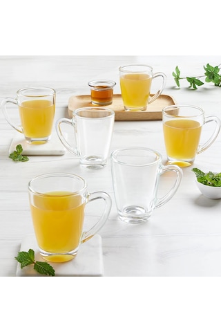 Luminarc New Morning 6 Adet Cam Kupaupa 220 Cc Temperli Cam K