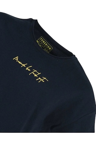 Fenerium Fenerbahçe Çocuk Tribün Elyazı Lacivert T-shirt Lacivert
