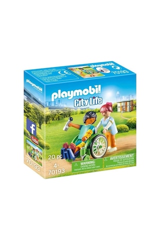 Playmobil Patient In Wheelchair