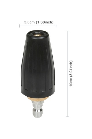 Sones Ayarlanabilir Yüksek Basınçlı Yıkama Makinesi Nozul Uçları Jet Nozul Yıkama Makinesi Aksesuarları Kamyon İçin, 035 3.5gpm / 3600psı