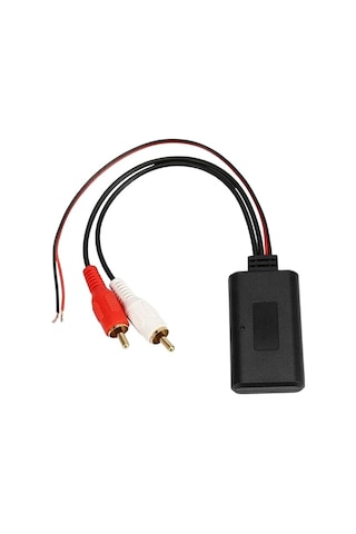 Pm-38925 Araç Evrensel Kablosuz Bluetooth Modülü Müzik Adaptörü Rca Aux Ses Kablosu