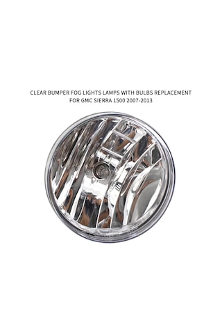 Lemestar Gmc Sierra 1500 07-13 , 2500hd/3500hd 07-14 Sol Faro De Niebla - Plástico Gris, 13.5v 24w, Gm2592161/gm2593161 - Gz.c111 Bl