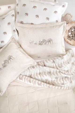 Yataş Bedding Barnet Çift Kişilik Co-Mic Yatak Örtüsü Takımı - Bej