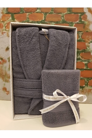 Özdilek Colourist Şalyaka Xl Beden Unisex Bornoz Havlu 50x90 - Koyu Gri Gri Özdilek Colourist Şalyaka Xl Beden Unisex Bornoz Havlu 50x90 - Koyu Gri Gri