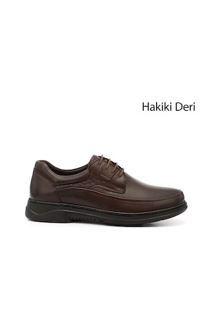 Gönderi R Erkek Kahve Antik Bağcıklı Hakiki Deri Comfort Ayakkabı Ddma73542971 Kahve