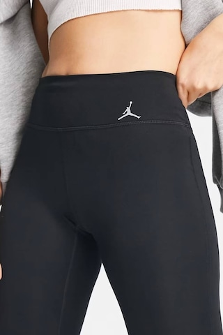 Nike Jordan Dri Fit Sport Legging Logo Black Wpmen's Tight Kadın Cepli Spor Tayt Siyah Siyah