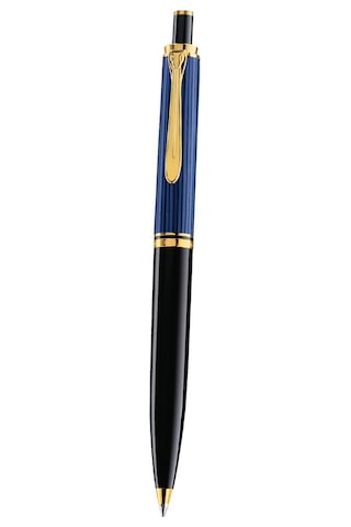Pelikan Souveran Serisi Mavi Siyah Sedefli Tükenmez Kalem K400