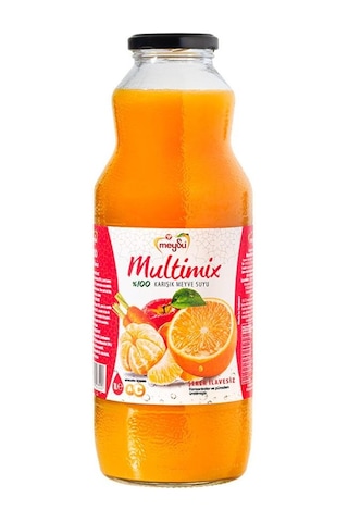 Meysu Multimix %100 Karışık Meyve Suyu 1 Lt X 6 Adet