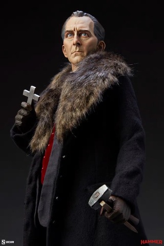 Sideshow Collectibles Van Helsing Premium Format Figure 300376 Horror Classics / Dracula 1958 / Peter Cushing