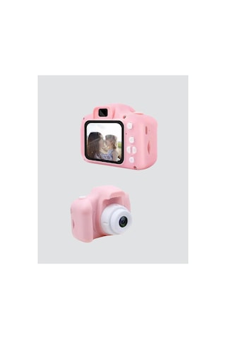 Çocuklar İçin Mini Dijital Kamera 1080p Hd 2.0 İnç Ekran Komik Filtreli Ve - Hs08372325-5 Renkli