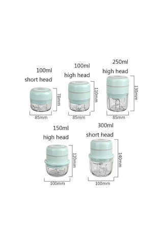 Fastbuy Zm-14 Mini Kablosuz Sarımsak Ezici - 100ml - Beyaz - Ev Kullanımı İçin Diğer