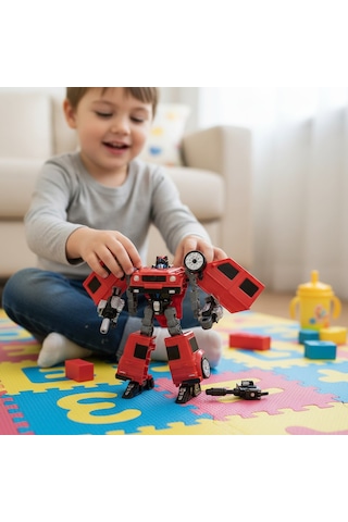 Rage Flame Dönüşen Robot