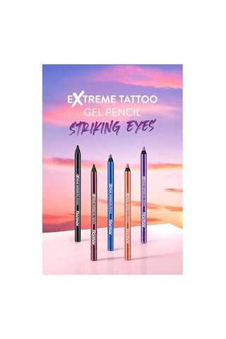 Extreme Tattoo Yüksek Pigmentli & Doğal Işıltılı Jel Göz Kalemi Diğer