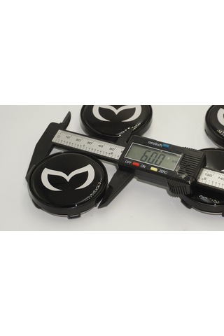 Mazda Batman Logo Jant Göbeği Kapak Seti  60mm