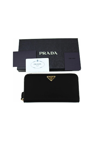Prada Kadın Cüzdan 1ml506-uz0-f0x3x 1ml506-uz0-f0x3x Siyah Siyah