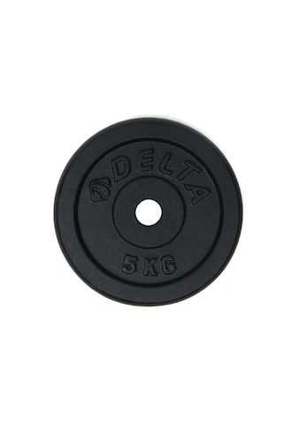 Delta 5 Kg X 2 Adet Siyah Döküm Plaka Çiftli Ağırlık Flanş Delta 5 Kg X 2 Adet Siyah Döküm Plaka Çiftli Ağırlık Flanş