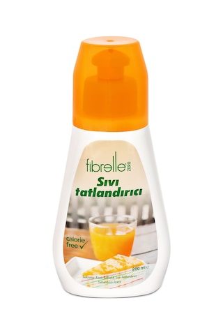 Fibrelle Zero Sıvı Tatlandırıcı 200 ML Sukraloz Bazlı