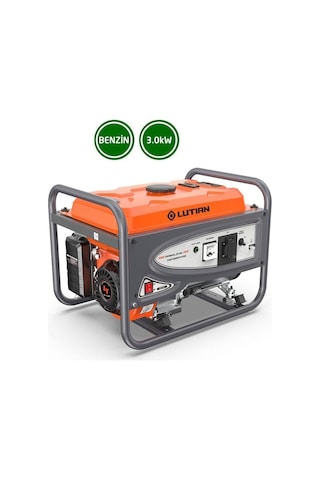Eco Lt3900n-4 Ipli Euro5 Benzinli Jeneratör 220v 3kw, Lutıan.ltjb107m