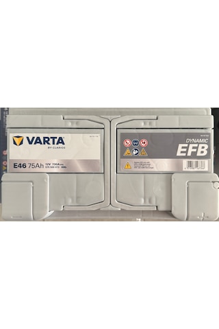 Varta / E46 Efb 75 Amper Start-stop Akü 2025 Tarihli
