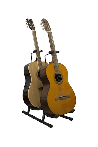 Presto Çiftli Sap Dayamalı Gitar Sehpası Standı