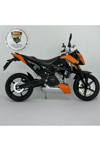Ktm Duke 690 1:12 Diecast Model Motosiklet Maisto Lisanslı Metal Model