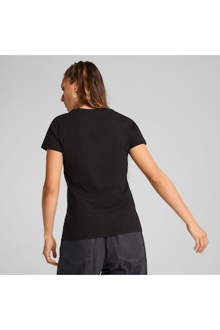 Puma Kadın Essentials Siyah T-shirt - 63153601