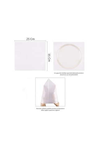 Köpük Torba Tabak Koruma Kırılacak Eşya Koruma 30 Cm X 30 Cm 48 Adet
