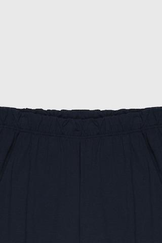 AC&Co / Altınyıldız Classics  Erkek Lacı Pamuklu Standart Fit Normal Kesim Beli Lastikli Cepli Pijama Altı Lacı Lacivert
