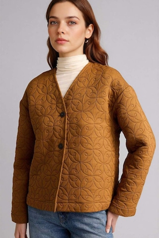 Defacto Regular Fıt V Yaka Blazer Ceket G7693ax26spbn584 Kahve-bn584