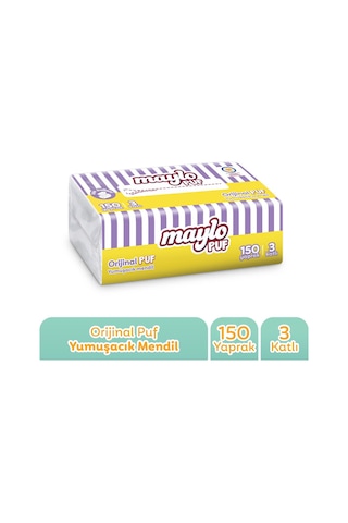 Puf Mendil 150'li Tek Paket