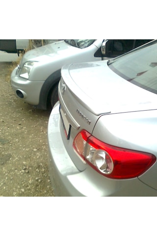Toyota Corolla Uyumlu Anatomik Spoiler 2007-2012 Arası Aracınızın Rengi