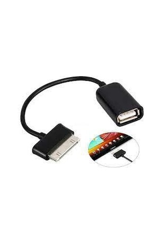 Galaxy Uyumlu Tab Otg Kablo Samsung 2 P3100 P310 Note 10.1 Usb Host