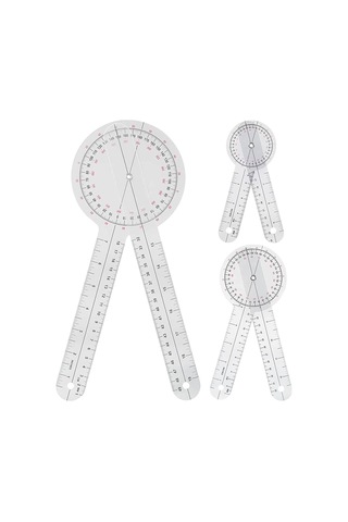 Suntek 3x Tıbbi Omurga Açısı Cetveli İletki Açı Bulucular