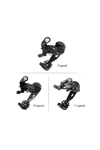 Ranyeek Dağ Bisikleti Arka Vites Kaydırıcısı 11v - Alüminyum Konstruksiyon - Dayanıklı Ve Hafif - 11/34t Uyumlu Çok Renkli