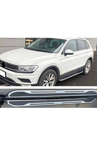 Vw tiguan yan basamak marşbiyel koruma 2016+