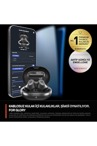 Steelseries Arctis Gamebuds Earbuds Oyuncu Kulak İçi Kulaklık