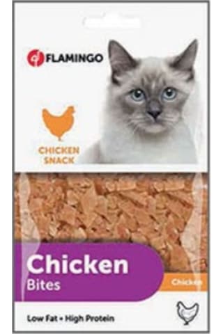 Flamingo Chicken Bites Tavuklu Kedi Ödülü 85 G