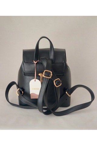 252gk321 Model Sarach Marka Siyah Renk Sırt Çantası Siyah