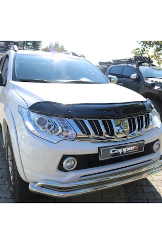 Mitsubishi L200 Ön Kaput Koruma Rüzgarlık 4mm Abs 15-19