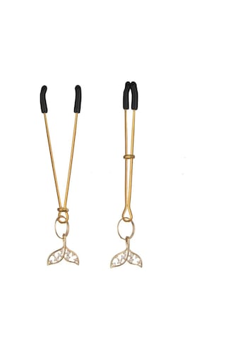 Figürlü Göğüs Ucu Mandalı Çok Renkli