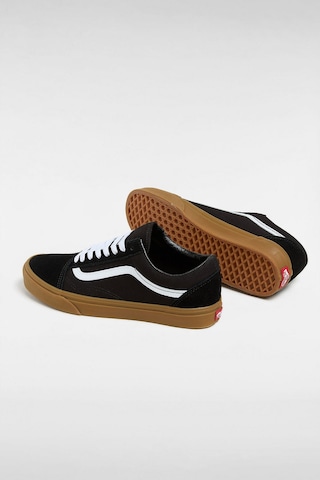 Vans Erkek Old Skool Sneakers - Siyah Siyah