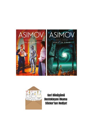 Çıplak Güneş Robot Serisi 2. Kitap + Vakıf In Sınırı Vakıf Serisi 4. Kitap