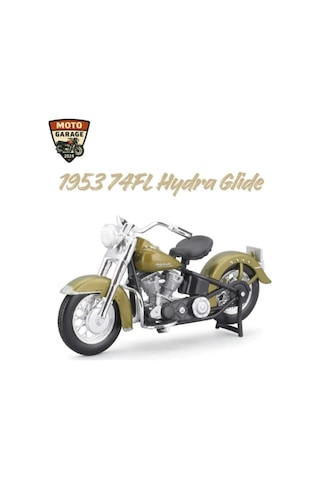 Harley-davidson Maket Seti - 1:18 Duo Glide & Hydra-glide